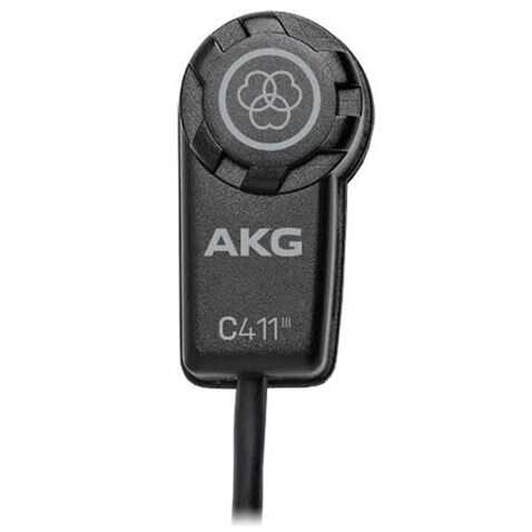 AKG C411 L Mini Xlr Girişli Condenser Enstrüman Mikrofonu - 1