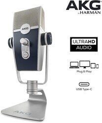 AKG Podcaster Essentials Lyra USB mikrofon ve K371 Kulaklıklı Set - 3