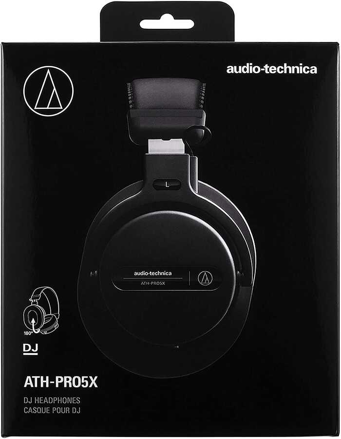 Audio-Technica ATH-PRO5xBK Profesyonel DJ Kulaklık (Siyah) - 4