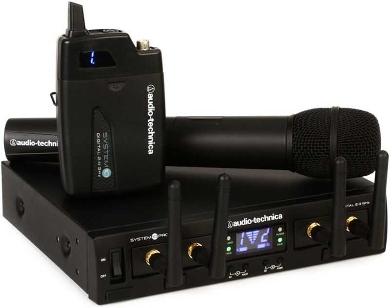 Audio-Technica ATW-1312 El Mikrofonu + Bellpack Dijital Wireless Sistemi - 1