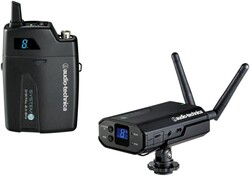 Audio-Technica ATW-1701 Kamera için Kablosuz Alıcı Verici Yaka Mikrofon Kiti - 1