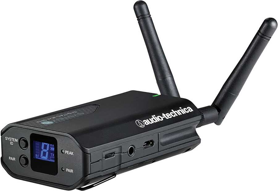 Audio-Technica ATW-1702 Kamera için El Tipi Kablosuz Mikrofon Seti - 5