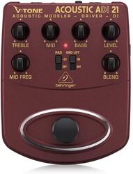 Behringer ADI21 Akustik Amplifikatör Modelleyici / Preamp / DI Box - 1