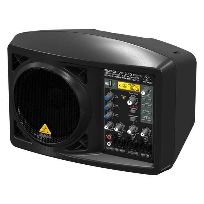 Behringer B207MP3 150 Watt MP3 lü Aktif Hoparlör - 2