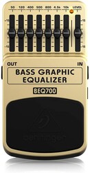 Behringer BEQ700 Bass Grafik Equalizer Pedalı - 1