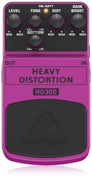 Behringer HD300 Heavy Distortion Pedalı - 1