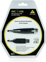 Behringer MIC 2 USB den XLR ye Çeviri Kablo - 4