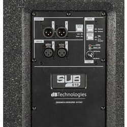 dB Technologies SUB-618 18 inç 1200W Aktif Subbass Hoparlör - 3