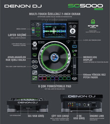 Denon DJ DN-SC5000 Prime Media Player - 2