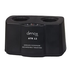 Denox ATR-12 Telsiz Mikrofonlar İçin Şarj Cihazı Standı - Denox