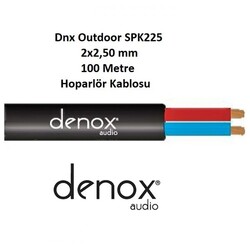 Denox DNX-OUTDOOR SPK225 2x2,50 mm Hoparlör Kablosu - Denox
