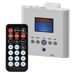 Denox LS-WALL PLAYER 15 Watt Duvar Tipi Amfi Usb Player - Denox