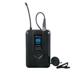 Denox TRX3 YAKA Kablosuz Yaka Tipi Mikrofon Sistemi - Denox