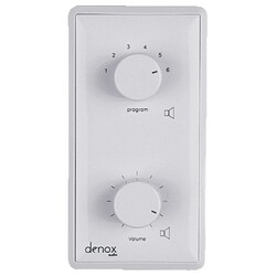 Denox VS-12 R 12-Watt Volum Kontrol 6-Program Seçici - Denox