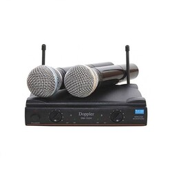 Doppler DM-152H Çift Anten Çift El Kablosuz Mikrofon Seti - Doppler