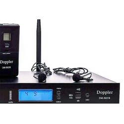 Doppler DM-502B Kablosuz Yaka Mikrofonu Seti - 3