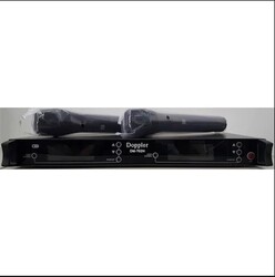 Doppler DM-702H UHF Çift Telsiz El Mikrofonu - Doppler