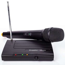 Doppler VH-100H Tek Anten Tek El Telsiz Mikrofon - 1