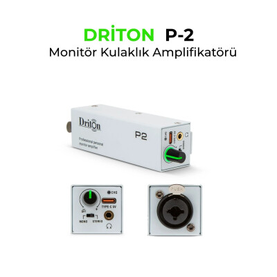 Driton P-2 1 Kanal Monitör Kulaklık Amplikatörü - Driton
