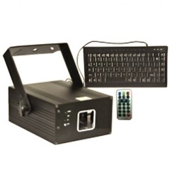 Eclips App-400 Klavyeli 7 Renkli 400 mW Lazer Işık - Eclips