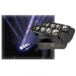 Eclips Falcon W 8x12W Beyaz Robot Işık Sese Duyarlı Otomatik - Eclips