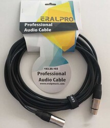 Eralpro 6M Hazır Yapılı Xlr-Xlr Mikrofon Kablosu - 1