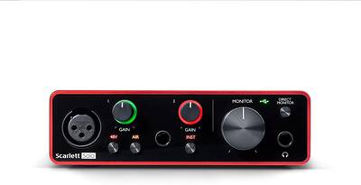 Focusrite Scarlett solo Gen3 USB Ses Kartı