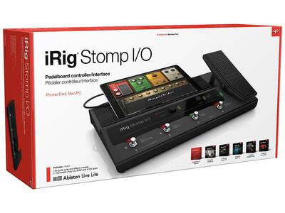 IK Multimedia iRig Stomp I/O Enstrüman Prosesör/Pedal Ik Multimedia