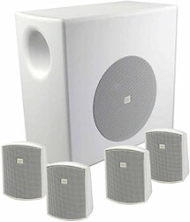 JBL CONTROL 50PACK-WH Paket Yüzeye Monte Subwoofer-Uydu Hoparlör Sistemi - JBL