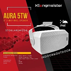 Klangmeister AURA-5TW 200W 100V 5