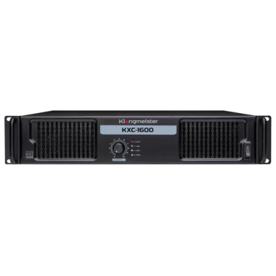 Klangmeister KXC-1600 1 Kanal Power Amfi 1x600W/4-ohm 100V - Klangmeister