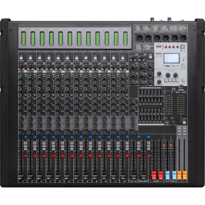 Klangmeister LIVE16 16 Kanal Çift Efektli Dec Mikser | USB | Bluetooth - Klangmeister