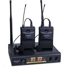 König K 402 Çiftli Yaka Tipi Kablosuz Mikrofon - König