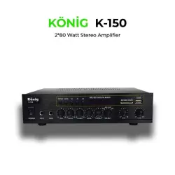 König K150 2x80 Watt Stereo Amfi - König