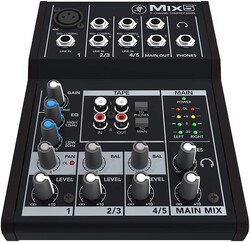 Mackie MIX5 5 Kanal Analog Mikser - 1