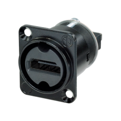 Neutrik NAHDMI-W-B HDMI feedthrough adapter - Neutrik