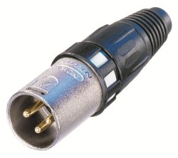 Neutrik NC3MXCC 3 pole male cable connector - Neutrik