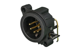 Neutrik NC5MAH 5 Pinli Şase Tipi Erkek XLR Konnektör - Neutrik