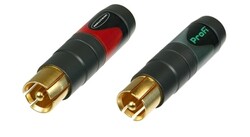 Neutrik NF2C-B/2 RCA Konnektör - Neutrik
