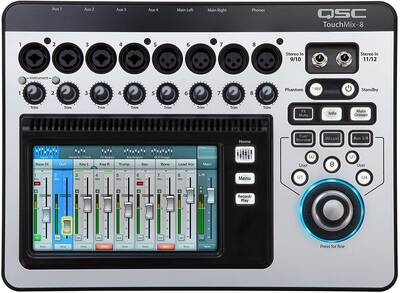 デジタルミキサー　中古　ケース付き touchmix-8 QSC QSC TouchMixシリーズ｜サウンドハウス デジタルミキサー 配信機器・PA機器・レコーディング機器