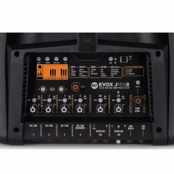 RCF EVOX JMIX8: Aktif Güçlendiricili Canlı Performans Ses Sistemi - 9