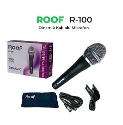 Roof R 100 Kablolu El Mikrofonu - Roof