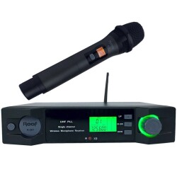 Roof R 201 El Tipi UHF Telsiz Mikrofon - 