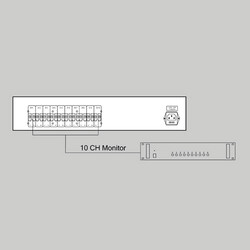 RS Audio DMP 4204 10 Kanal Monitör Panel - 2
