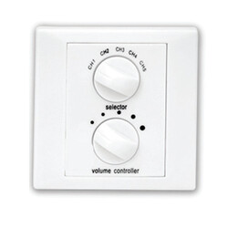 RS Audio VCS-330FS 30W-Volume Kontrol & 6 Kanal Seçici 24V Relay - RS Audio