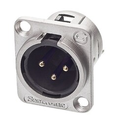 Seetronic MJ3F2C Erkek Xlr Şase Tipi Konnektör Yuvası 3 pin - Seetronic