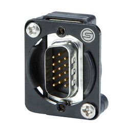 Seetronic SVGA15FM Şase Tipi Erkek VGA Konnektör - Seetronic