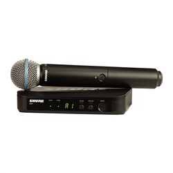 Shure BLX24E/B58 Kablosuz Telsiz El Mikrofonu - Shure