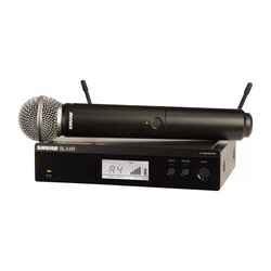 Shure BLX24RE/SM58 Kablosuz Telsiz El Mikrofonu - Shure