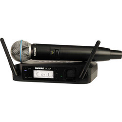 Shure GLXD24E/B58 Kablosuz Telsiz El Mikrofonu - Shure